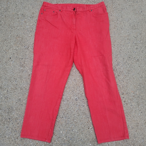 Ruby Rd Classic Elastic Side Corduroy Jeans - Size 14 (Great Condition) - Picture 2 of 8